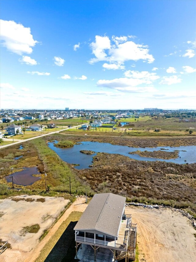 1623 Bay Meadows St, Galveston, TX 77554 - aerial view with a water view