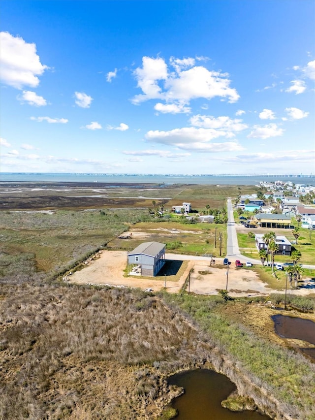1623 Bay Meadows St, Galveston, TX 77554 - birds eye view of property with a water view