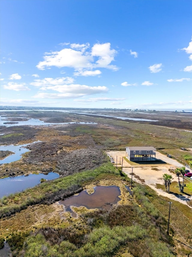 1623 Bay Meadows St, Galveston, TX 77554 - bird's eye view with a water view
