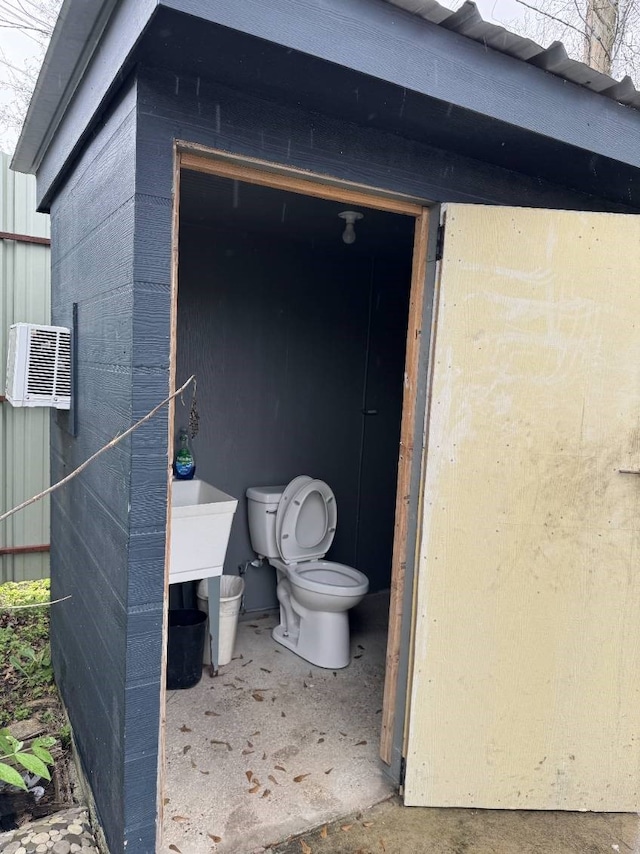 bathroom with toilet