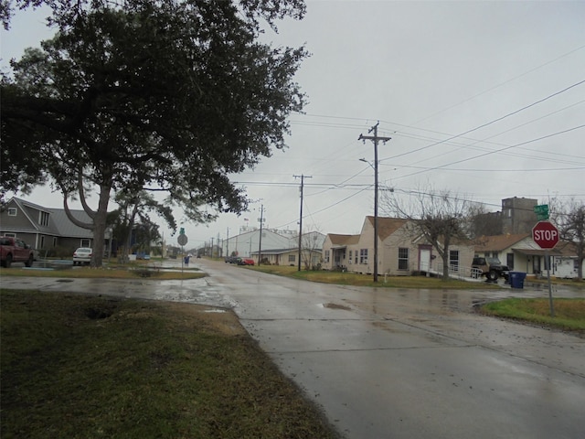 view of road