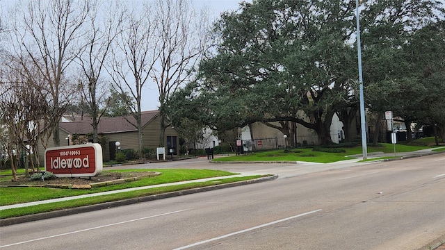 view of street