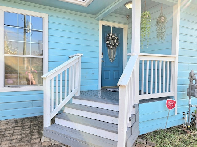 view of property entrance