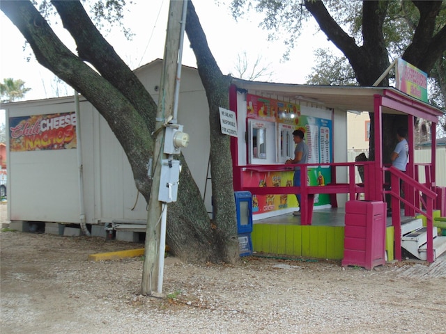 view of jungle gym