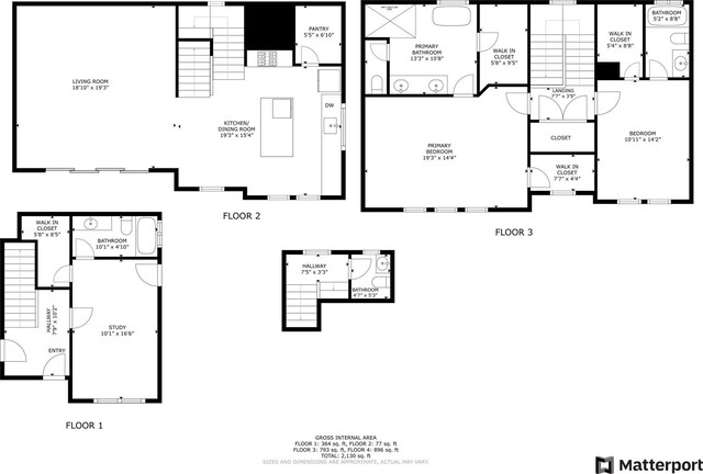 515 Egan St, Houston, TX 77020 - home floor plan