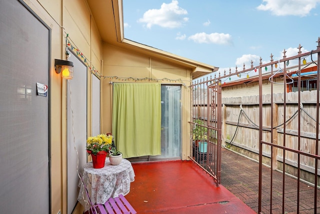 view of patio