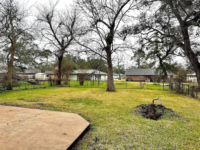 view of yard