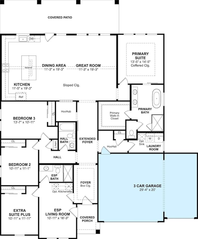 122 Luther Dean Ln, New Waverly, TX 77358 - view of home floor plan