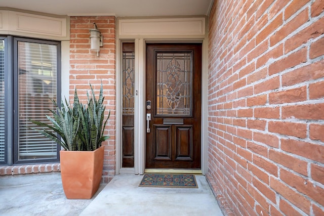 view of entrance to property