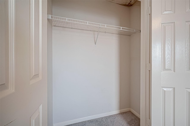 view of closet