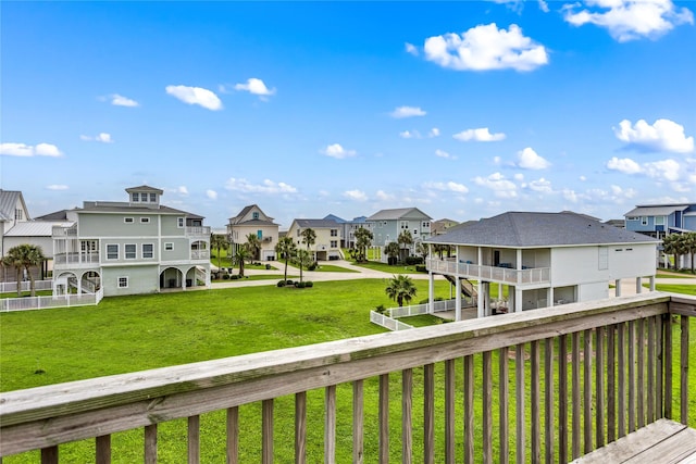 exterior space featuring a yard