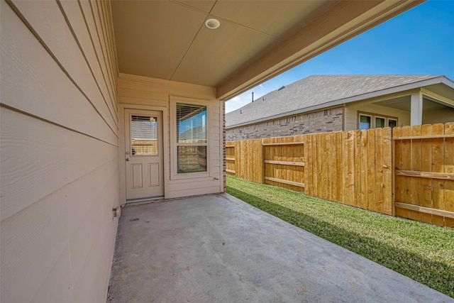 view of patio / terrace