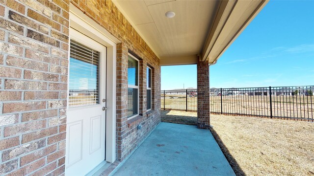 26356 Cooperstown Way, Splendora, TX 77372 - view of patio / terrace with fence