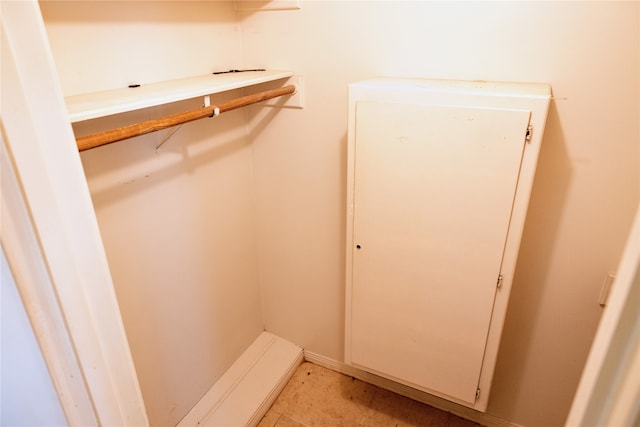 view of closet