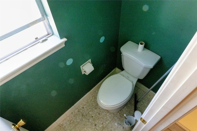 bathroom with toilet