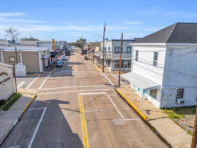 view of street