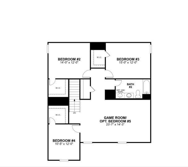 22435 Birchfield Grove Ln, New Caney, TX 77357 - view of room layout