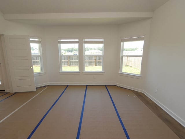 22435 Birchfield Grove Ln, New Caney, TX 77357 - unfurnished room with baseboards and basketball hoop