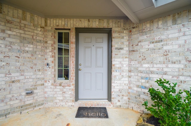 view of property entrance