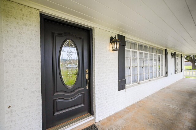 view of entrance to property