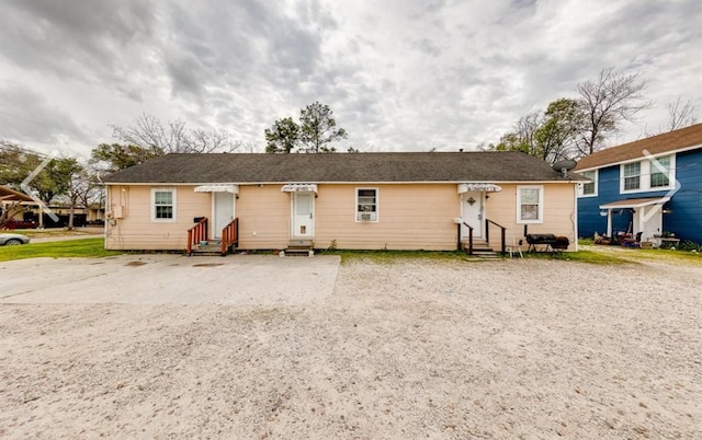 view of ranch-style house