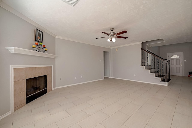 view of unfurnished living room