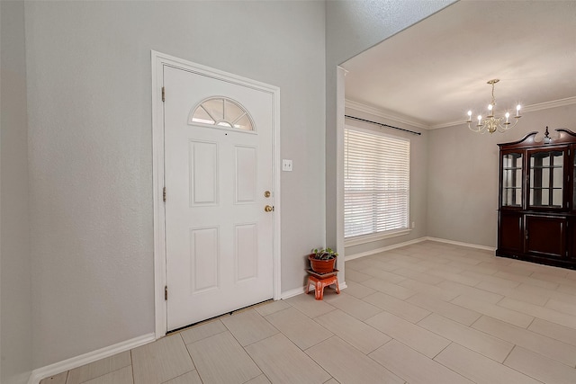 view of entrance foyer