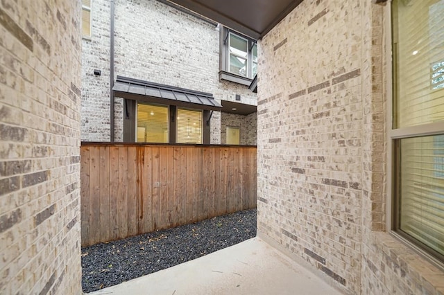 view of patio / terrace with fence