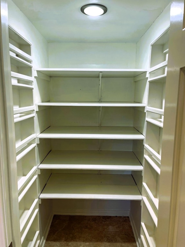 view of pantry