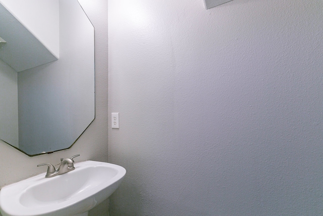 bathroom with a sink