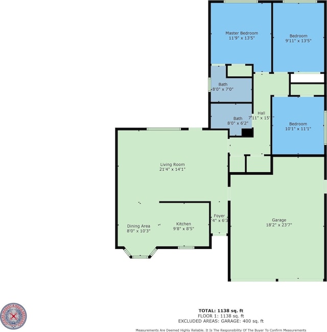 11707 Bowie Dr, La Porte, TX 77571 - floor plan