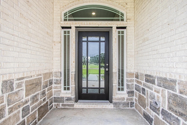 411 Wellshire Dr, West Columbia, TX 77486 - property entrance featuring brick siding