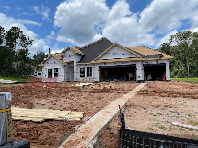 128 Luther Dean Ln, New Waverly, TX 77358 - view of front facade with an attached garage