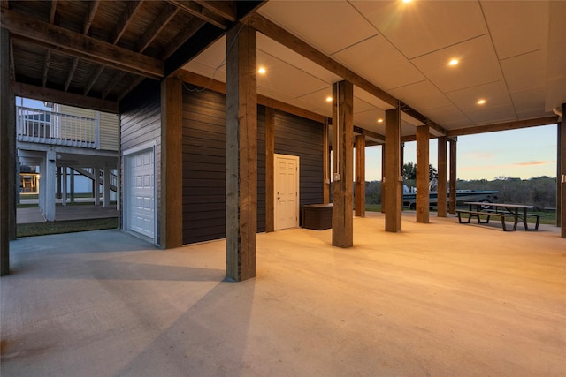 22318 Vista Del Mar, Galveston, TX 77554 - exterior space featuring an attached garage