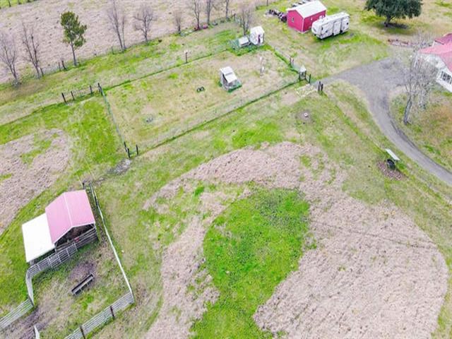 drone / aerial view featuring a rural view