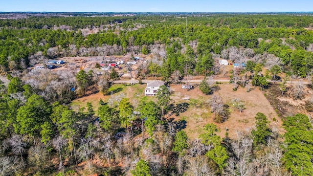 aerial view with a view of trees