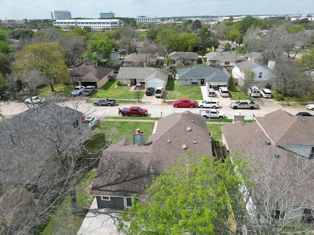 birds eye view of property featuring a residential view