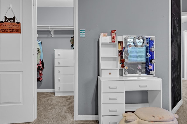 view of closet