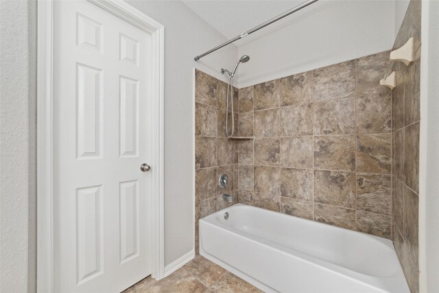 bathroom featuring shower / bathtub combination