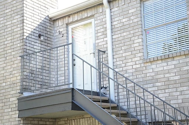 view of staircase