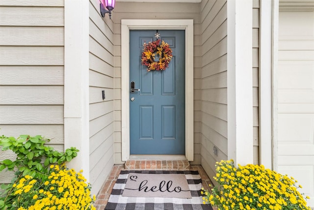 view of property entrance