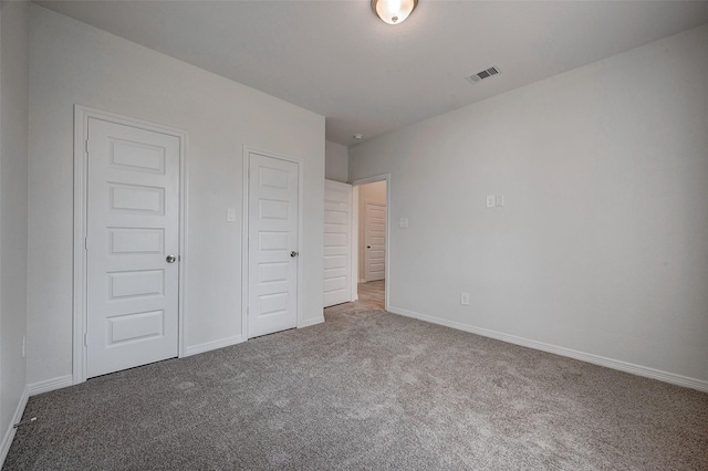 24690 Galway St, Hempstead, TX 77445 - unfurnished bedroom with carpet, visible vents, and baseboards