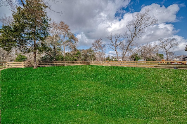 24690 Galway St, Hempstead, TX 77445 - view of yard with a rural view and fence