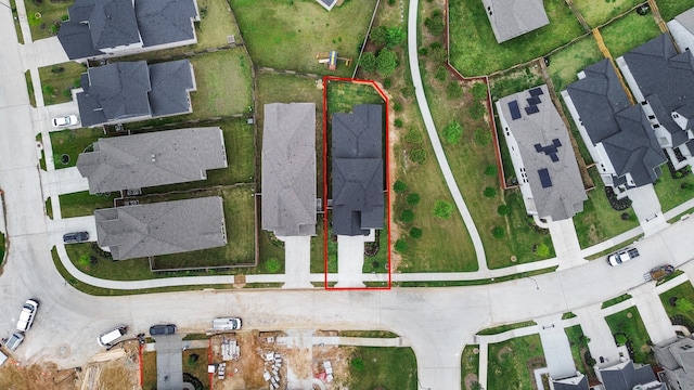 24727 Harrow Meadow Dr, Katy, TX 77493 - aerial view with a residential view