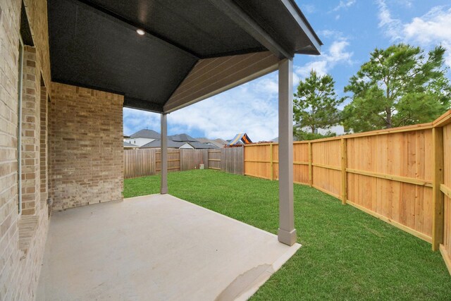 24727 Harrow Meadow Dr, Katy, TX 77493 - view of patio / terrace with a fenced backyard