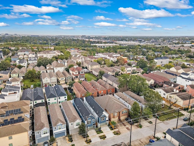 birds eye view of property featuring a residential view