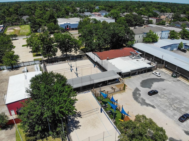 bird's eye view featuring a residential view