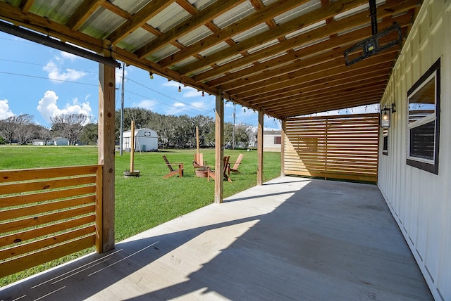 view of patio / terrace