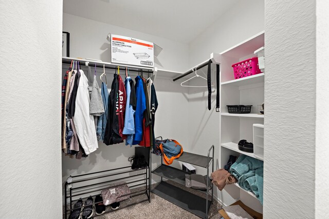 1730 Windstone Ridge Dr, Houston, TX 77014 - spacious closet with carpet flooring