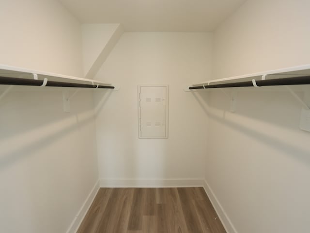 8022 Kay Harbor Dr, Cypress, TX 77433 - spacious closet featuring wood finished floors